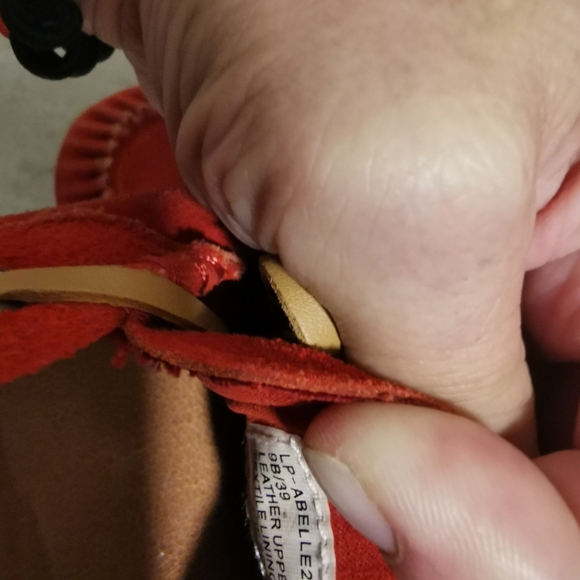 New, no box, Lucky moccasins, size 9B, suede - Picture 3 of 6